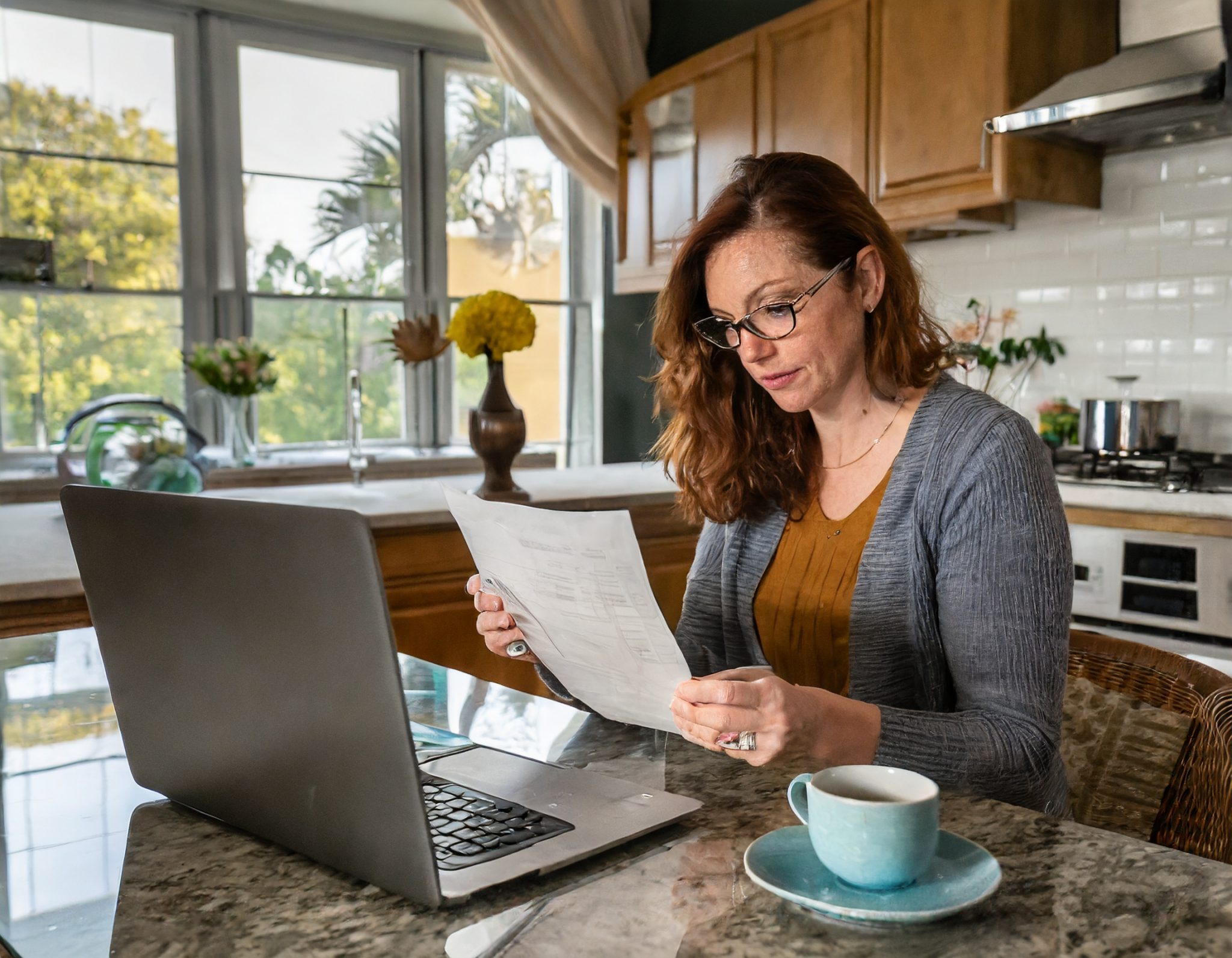 Floridian opens her insurance bill and worries about the high price.