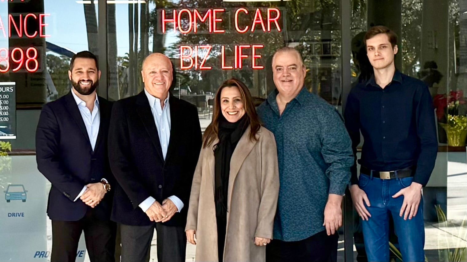 The Cronin Insurance Agency team outside their Boca Raton office